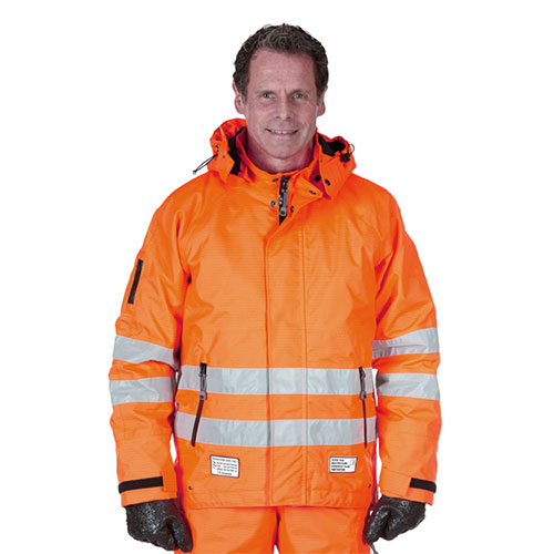 High Visibility Water Blasting Safety Jacket - 500 Bar PPE