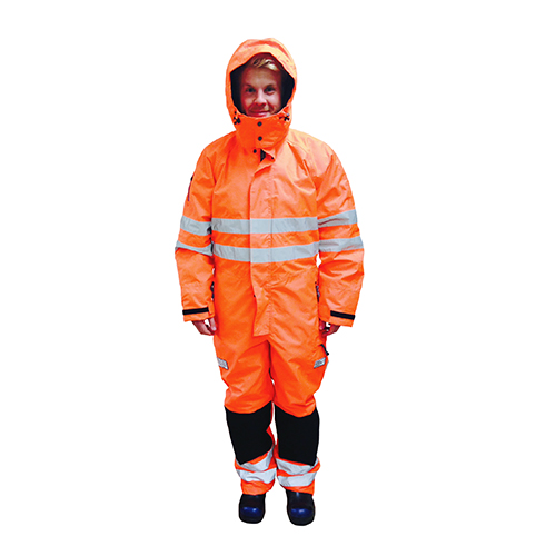 High Visibility Water Jetting Safety Overalls - 500 Bar PPE