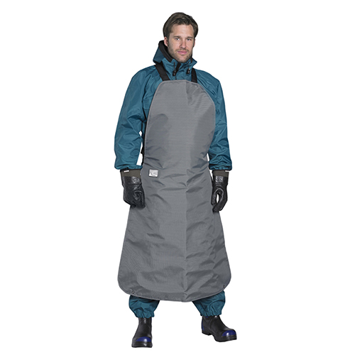 Adjustable Safety Apron for Water Blasting